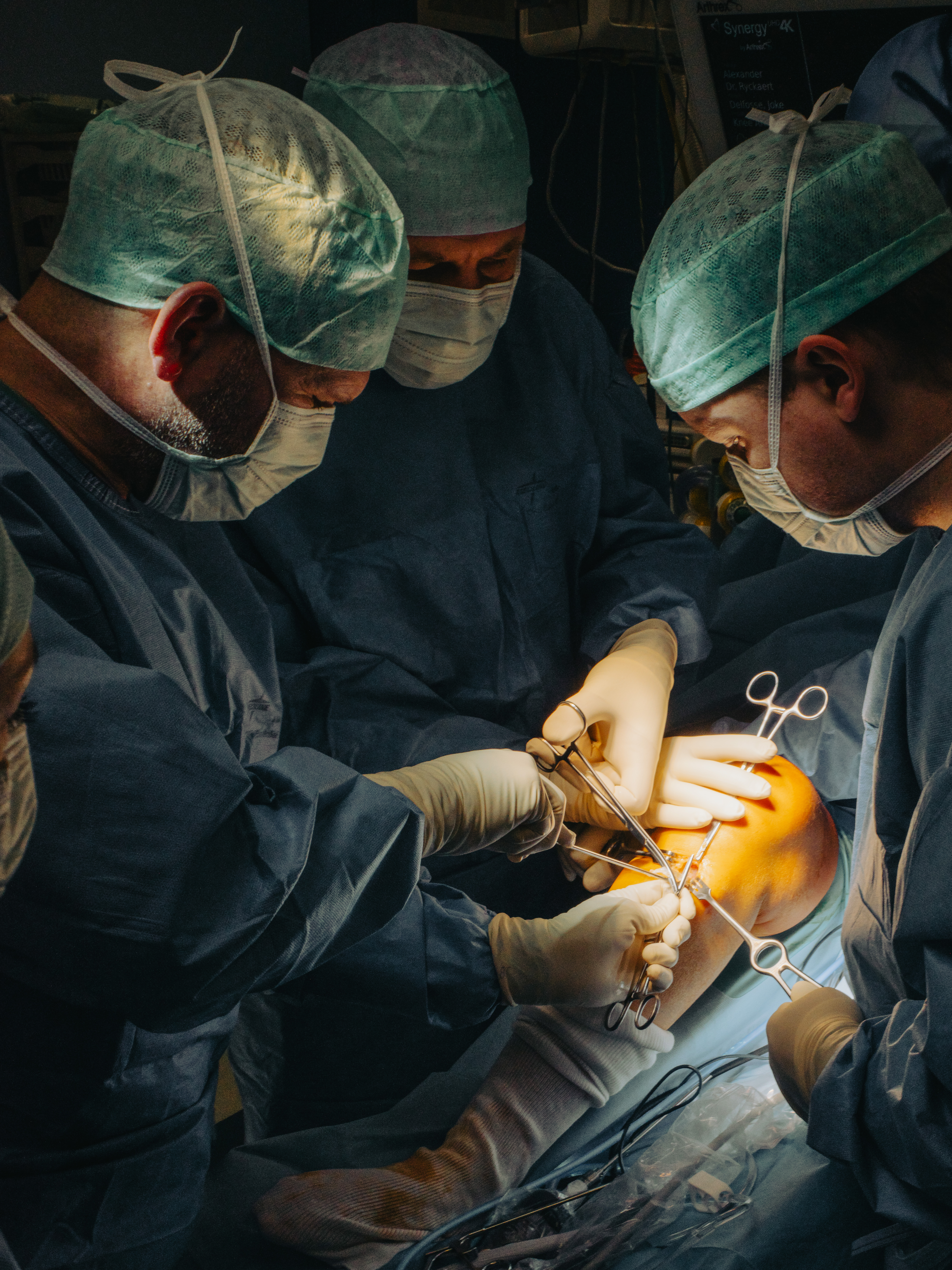 3 months in a surgery room.